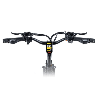 Lenker und TFT-Farbdisplay des Teverun Fighter Mini Pro eKFV