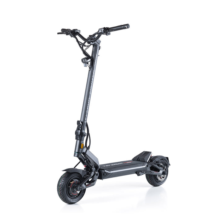 Teverun Fighter Mini Pro eKFV E-Scooter in schwarzer Gesamtansicht