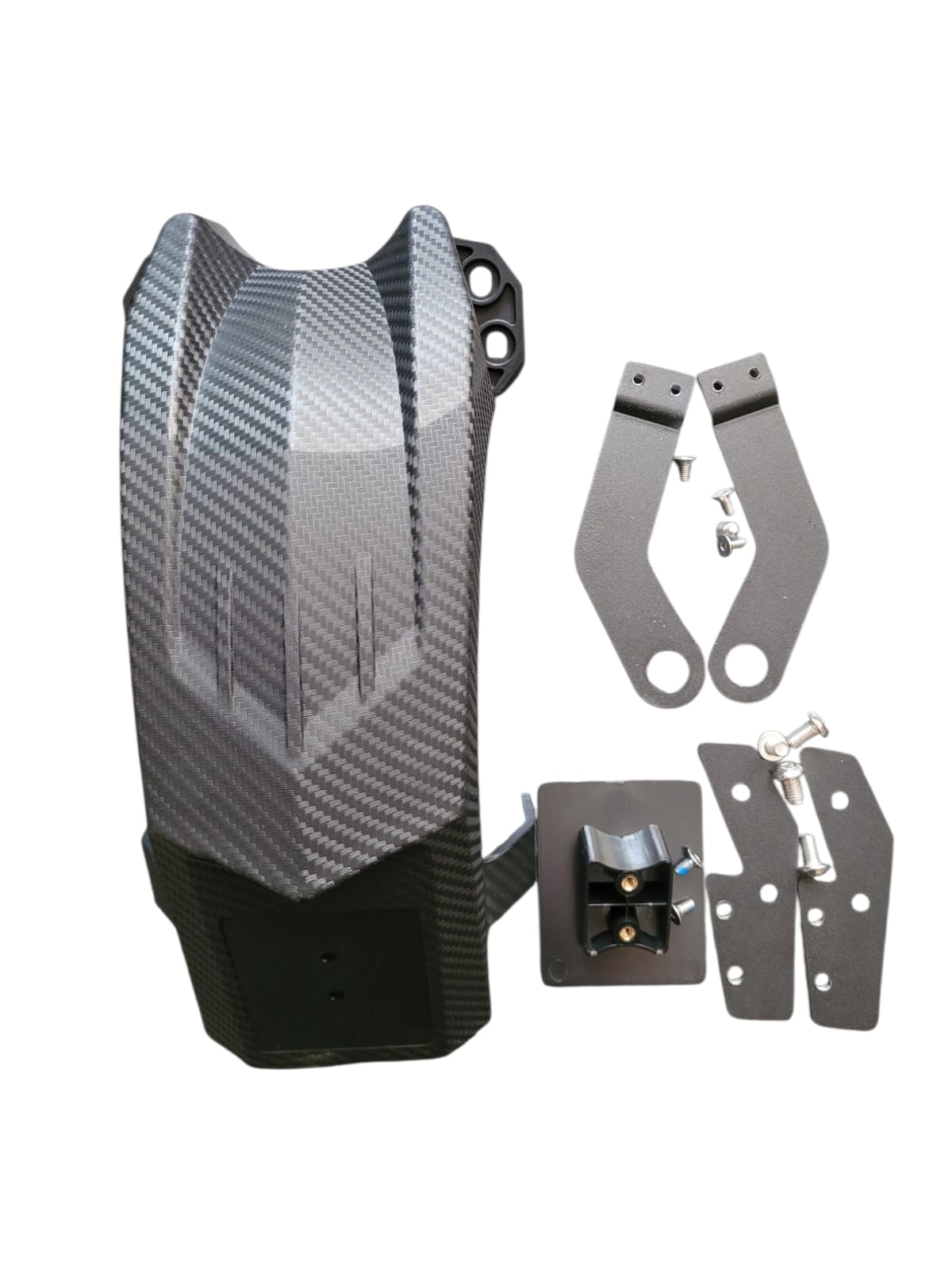 Komplettes hinteres Schutzblech (Light Carbon) – FIGHTER MINI eKFV