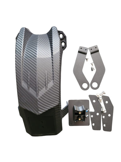 Komplettes hinteres Schutzblech (Light Carbon) – FIGHTER MINI eKFV