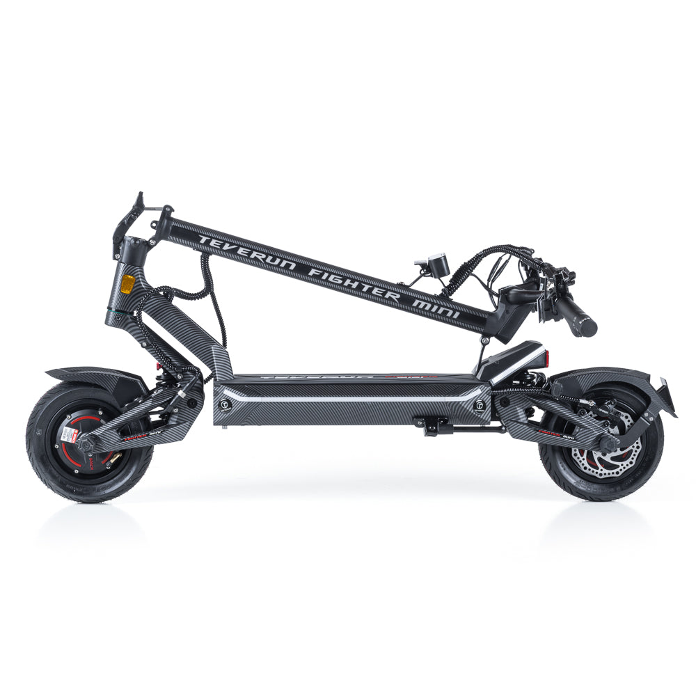 Teverun Fighter Mini Pro eKFV E-Scooter in der Seitenansicht