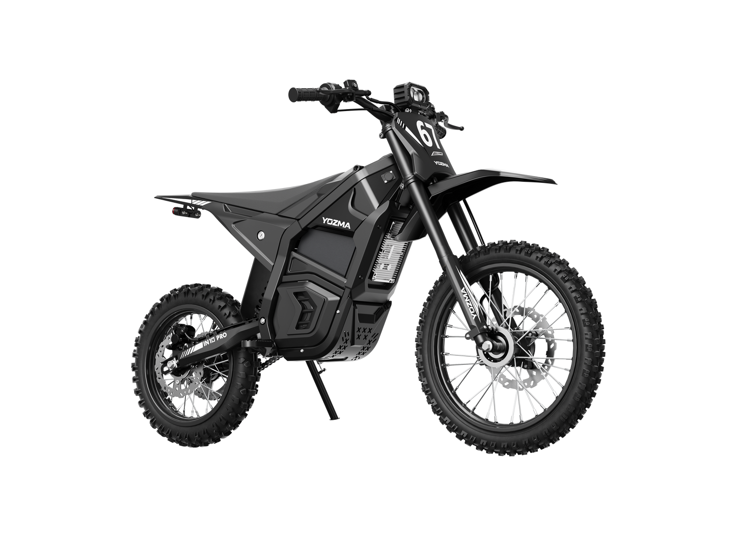 Yozma IN10 Pro Elektro-Dirtbike in Schwarz – zweite Produktansicht