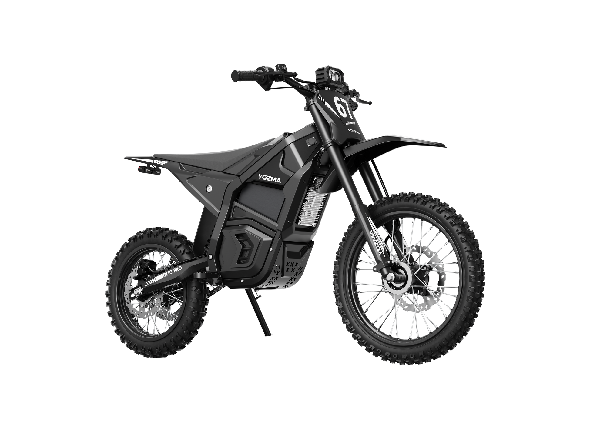 Yozma IN10 Pro Elektro-Dirtbike in Schwarz – zweite Produktansicht