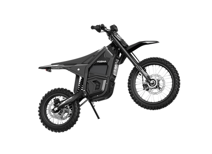 Yozma IN10 Pro Elektro-Dirtbike in Schwarz – Detailansicht