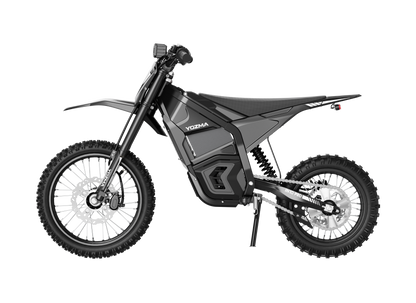 Yozma IN10 Pro Elektro-Dirtbike in Schwarz – weitere Seitenansicht
