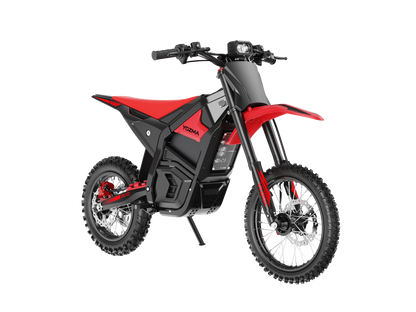 Yozma IN10 Elektro-Dirtbike in Rot – dritte Produktansicht