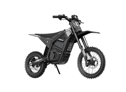 Yozma IN10 Elektro-Dirtbike in Schwarz – dritte Produktansicht
