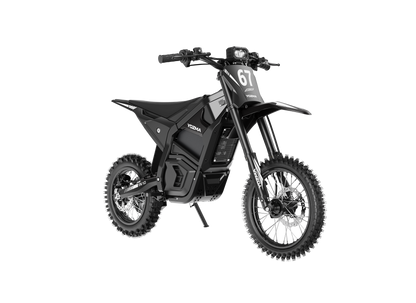 Yozma IN10 Elektro-Dirtbike in Schwarz – Detailansicht