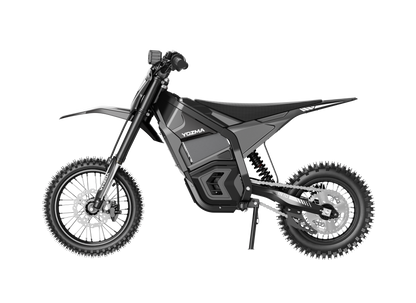 Yozma IN10 Elektro-Dirtbike in Schwarz – weitere Seitenansicht